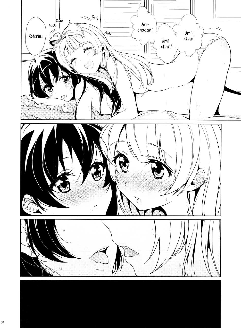 (C84) [MuraMura Pocky, Sinosino (Kasumi, Sinohara Sinome)] Love White (Love Live!) [English] [Yuri-ism] - Page 29