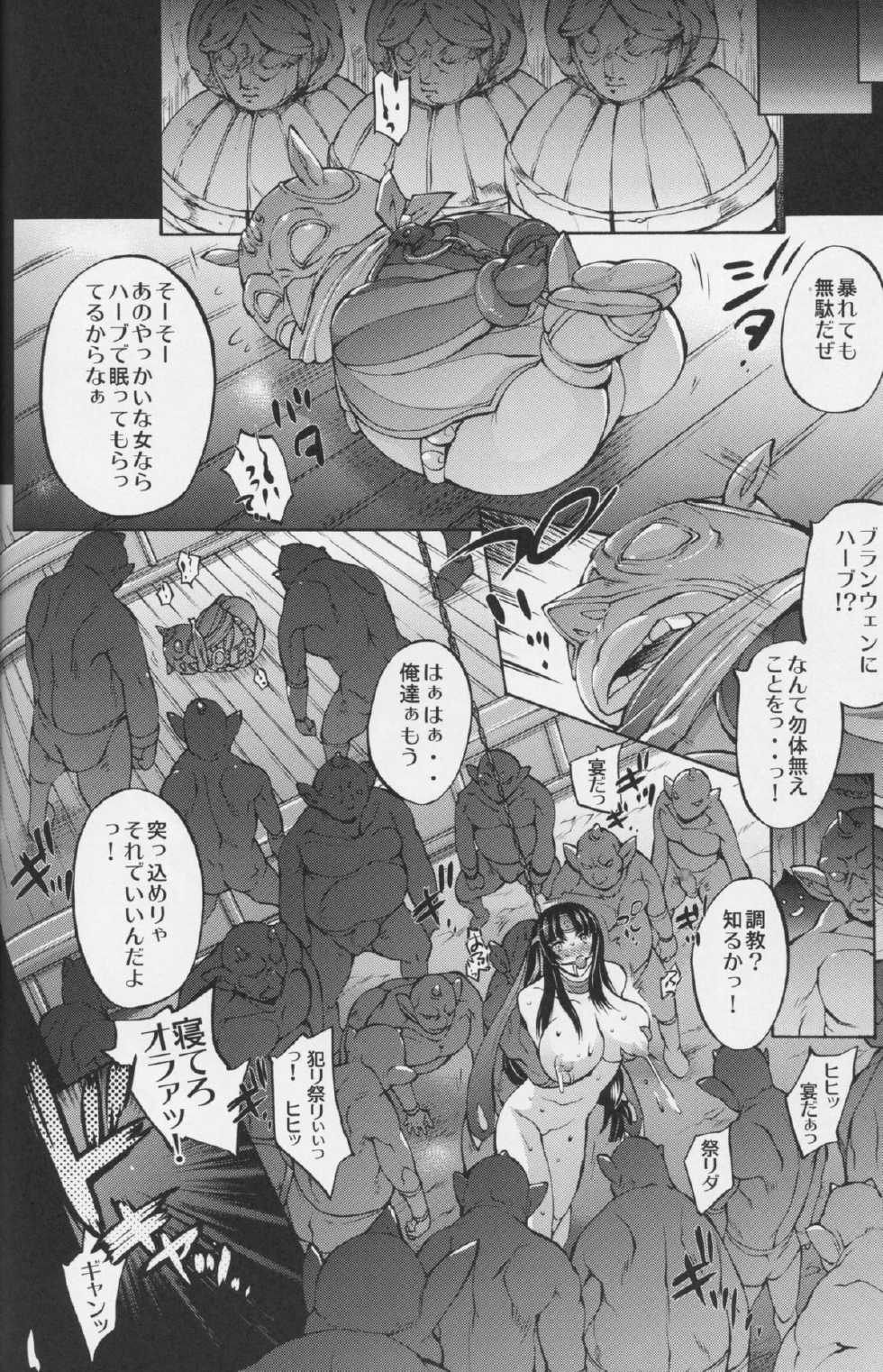 (C84) [Molotov Cocktail (Oowada Tomari)] Blade Blade V (Queen's Blade) - Page 20