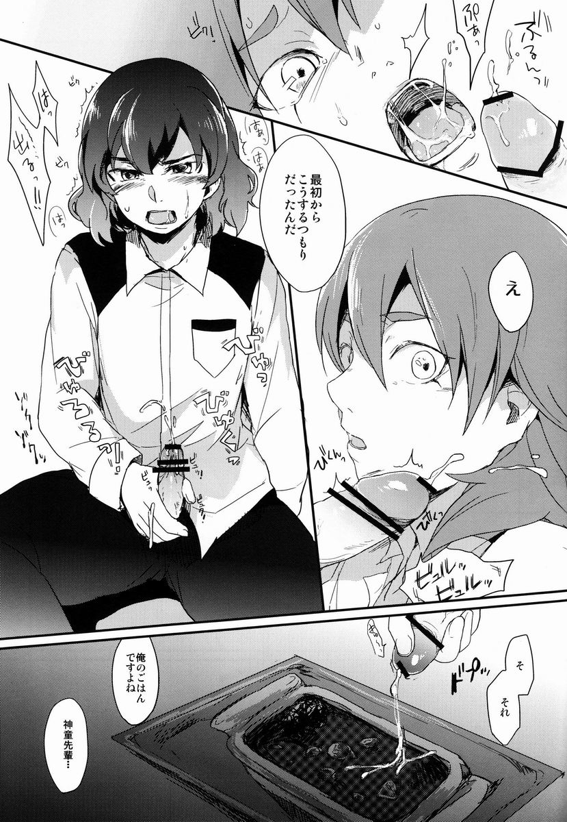 (SUPER22) [Plantain, Syugakusyo (Nichii, Azumaya)] Kariya Kankin Shiiku Nikki (Inazuma Eleven GO) - Page 8