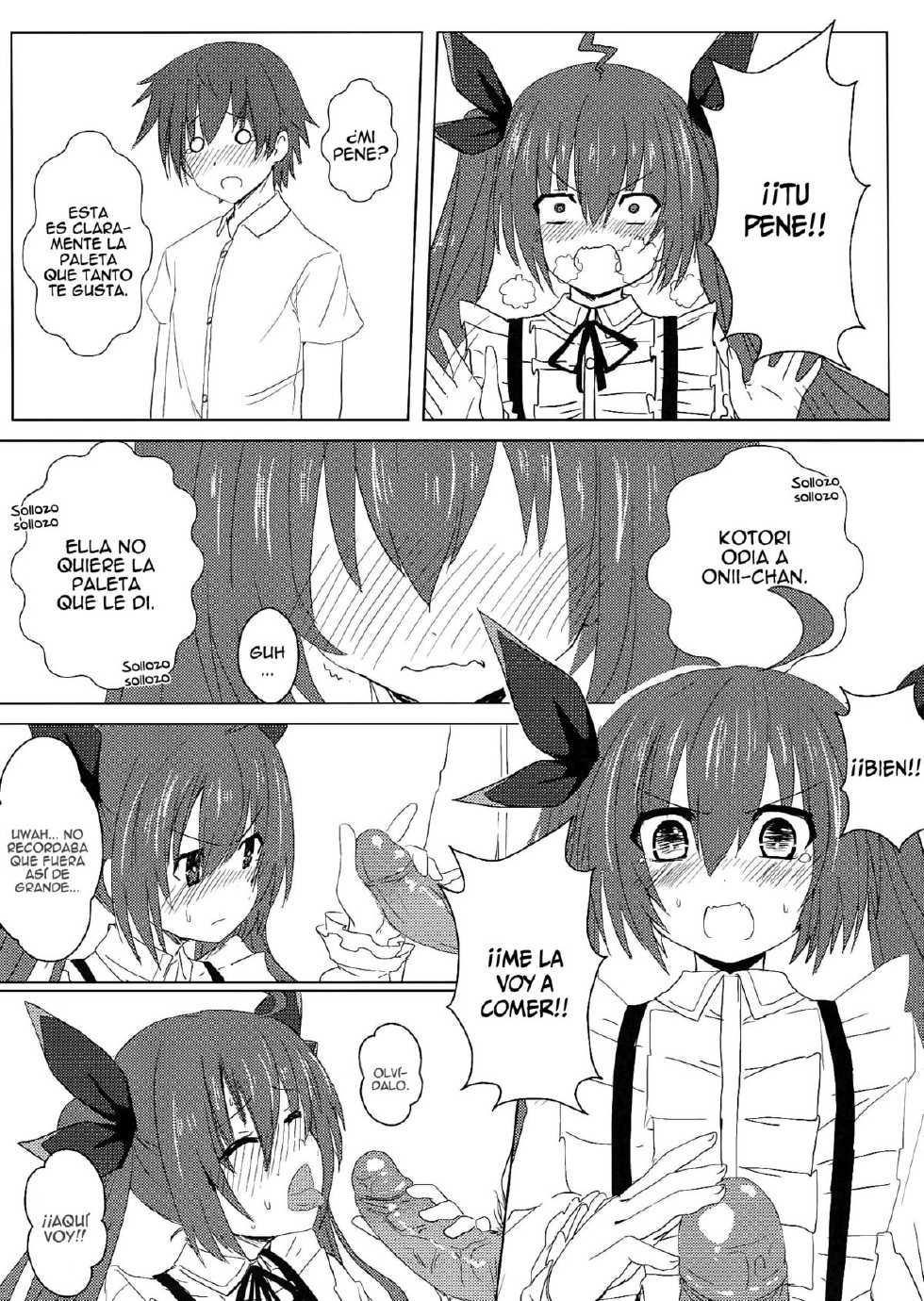 (FF22) [Denmoe (Oninarasu)] AiAi Daisakusen 2 (Date A Live) [Spanish] (Taidana F@nsub) - Page 10