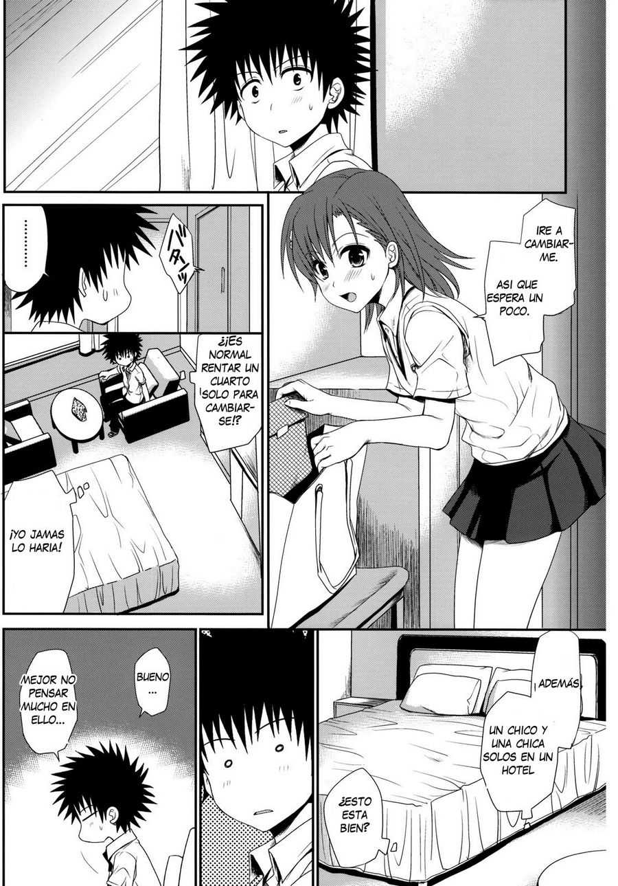 (C77) [Takumi na Muchi (Horyuu Tobiyuki)] Choudenji Hou no Sasoikata (Toaru Majutsu no Index) [Spanish] - Page 20