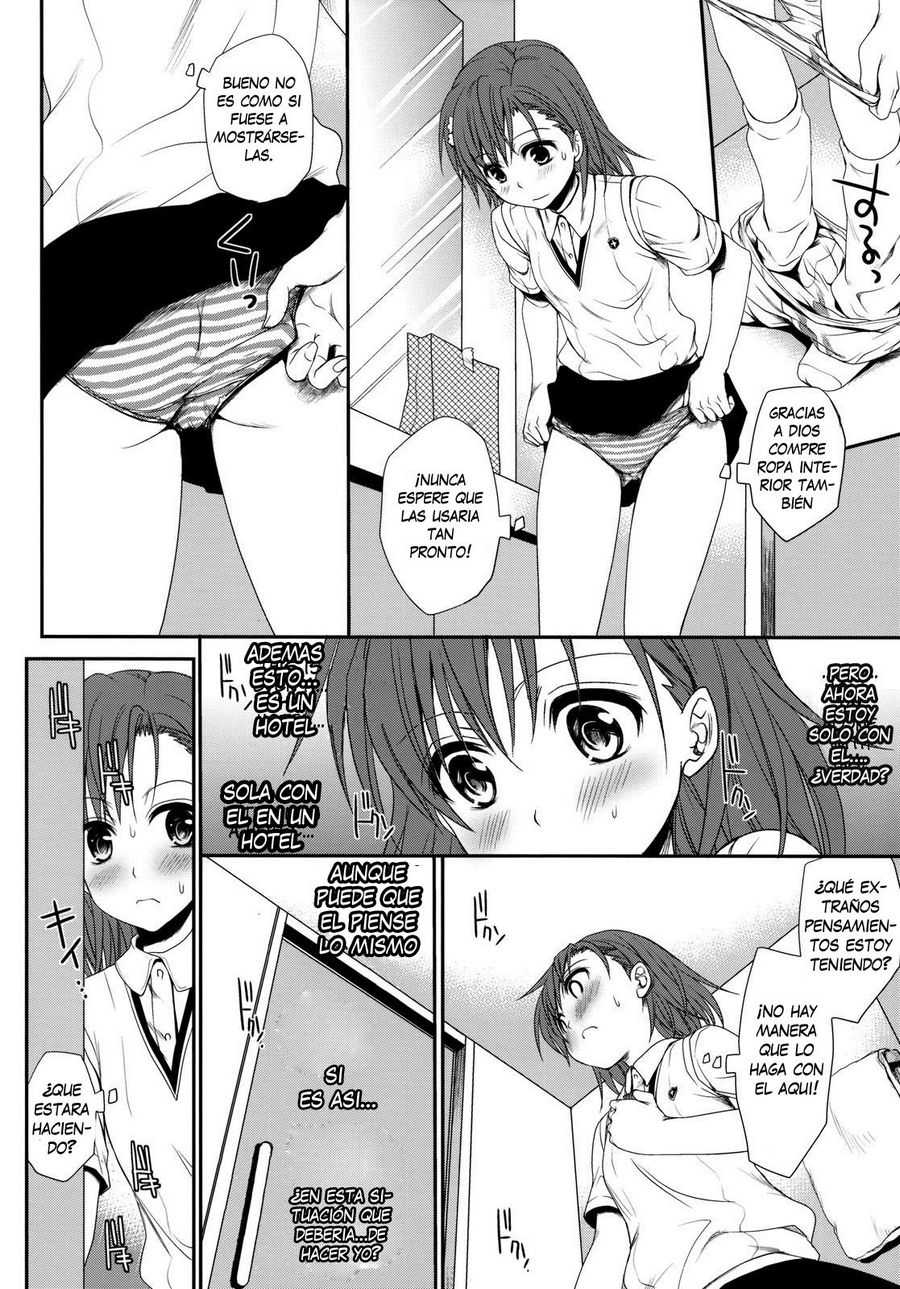 (C77) [Takumi na Muchi (Horyuu Tobiyuki)] Choudenji Hou no Sasoikata (Toaru Majutsu no Index) [Spanish] - Page 21