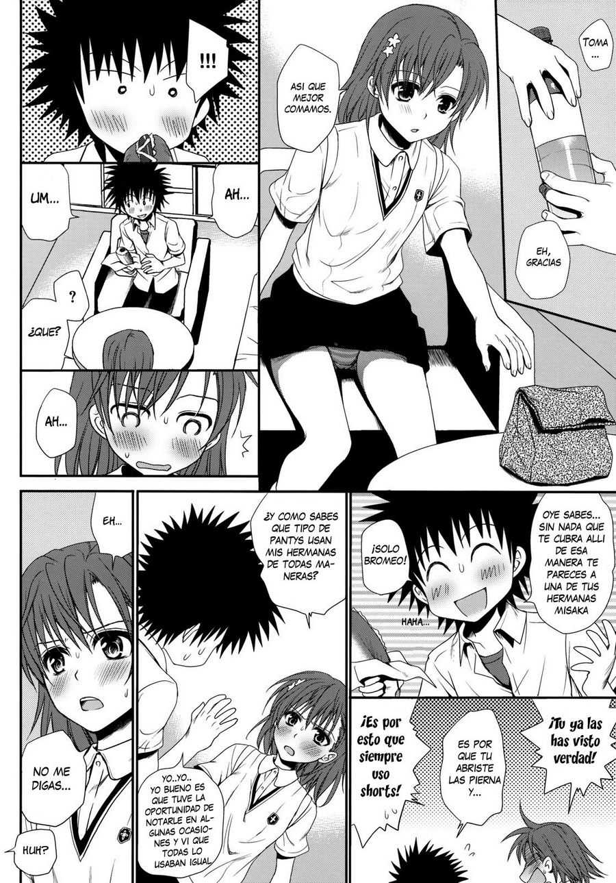 (C77) [Takumi na Muchi (Horyuu Tobiyuki)] Choudenji Hou no Sasoikata (Toaru Majutsu no Index) [Spanish] - Page 23