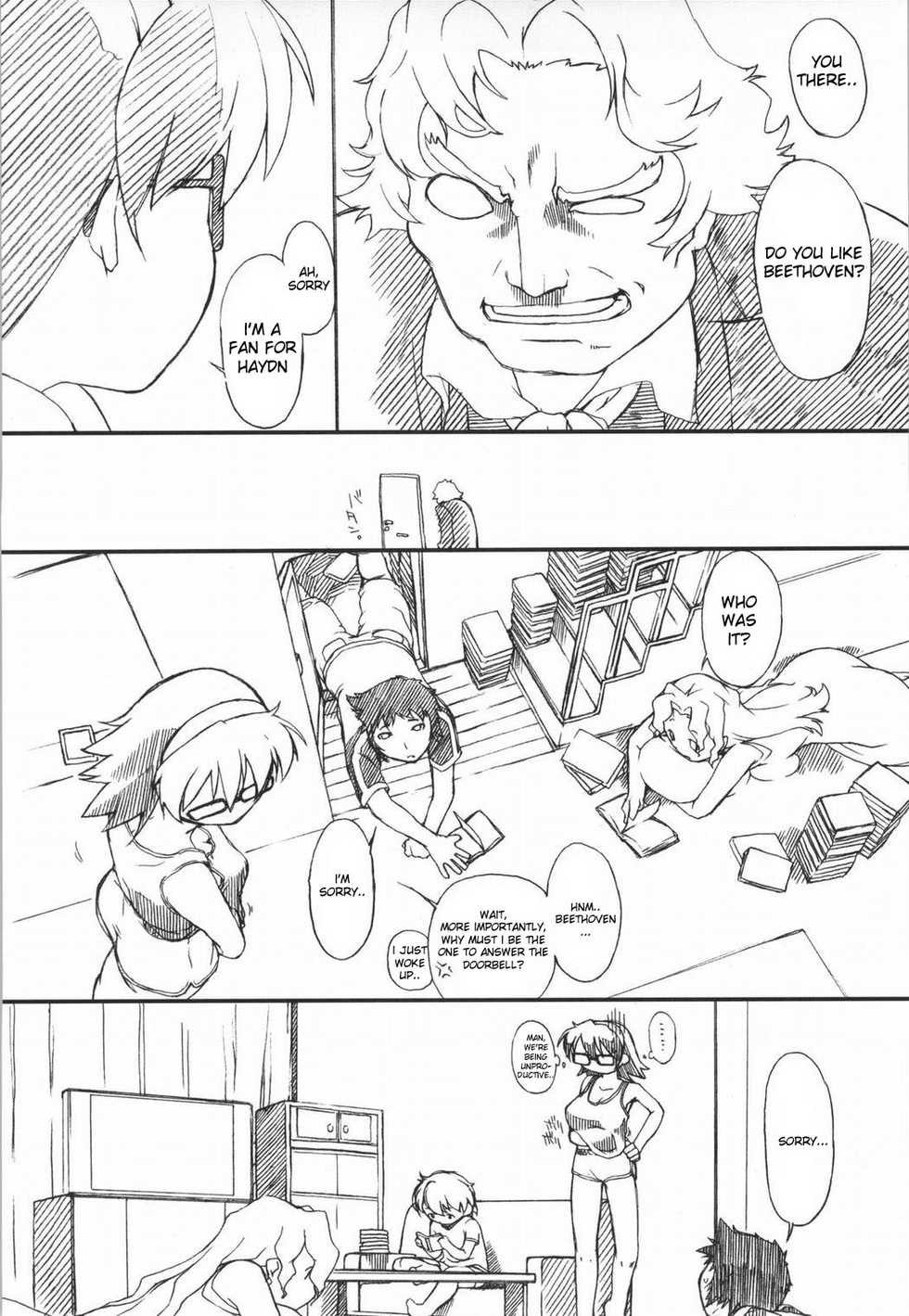 (C66) [AXZ] UNDER BLUE 10 (R.O.D Read Or Die) [English] -desudesu- [incomplete - pg35-44 only] - Page 2