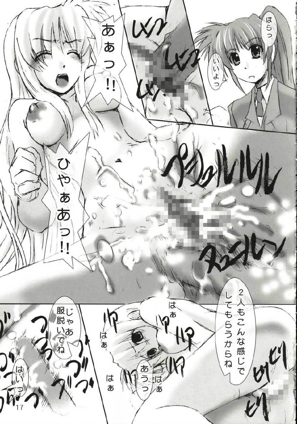 (C73) [Burning Hammer (Fukui Sora)] Jikuu Kanrikyoku no Ichinichi (Mahou Shoujo Lyrical Nanoha) - Page 16