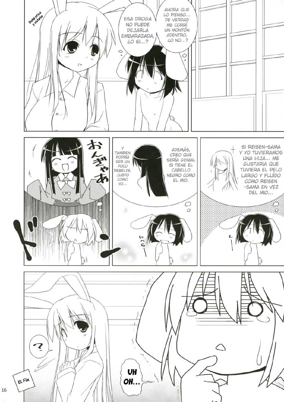 (C70) [Toybox (Jacky, Kurikara)] Inaba Box 4 (Touhou Project) [Spanish] [InF] - Page 16