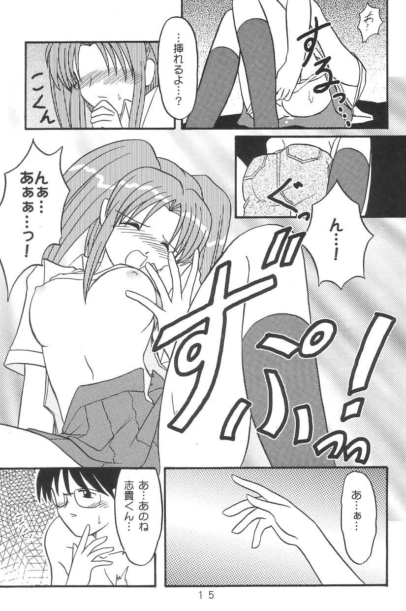 (C62) [Neko ga Kyuuhiki! (Yuzuki Neko)] Natsu no Hi wo Matou (Tsukihime) - Page 14
