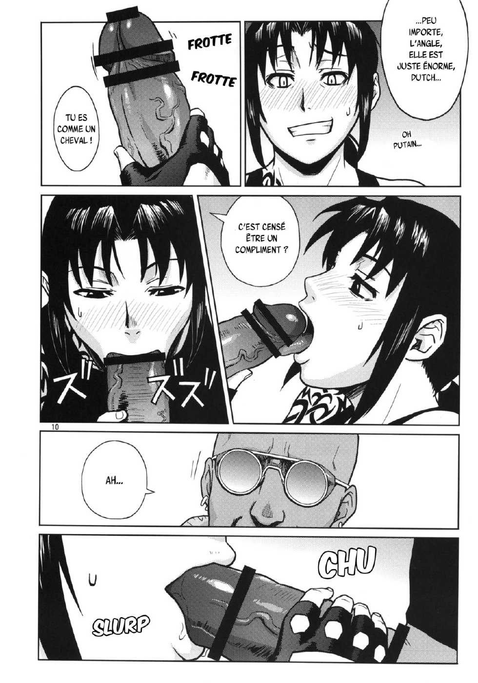 (C84) [AZASUKE WIND (AZASUKE)] SUPER BIG SIZE! (BLACK LAGOON) [French][Saxtrad] - Page 9
