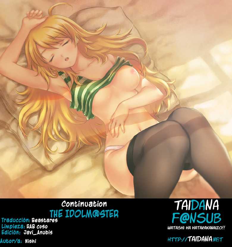 (C79) [Count2.4 (Nishi)] CONTINUATION (THE iDOLM@STER) [Spanish] [Taidana F@nsub] - Page 35