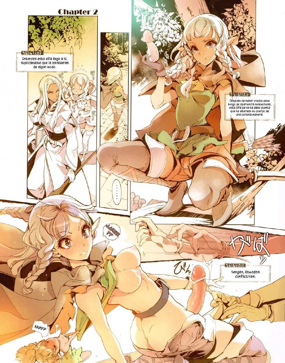 (C84) [70 Nenshiki Yuukyuu Kikan (Ohagi-san)] D&! -DRAGON & ! (Dragon's Crown) [Spanish] =P666HF= - Page 5