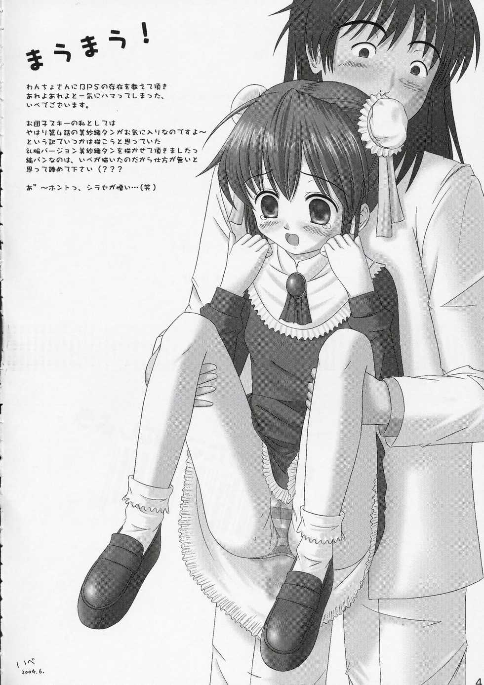 (SC24) [Wancho-ke (wancho)] Minakatta Koto ni Shiyou (Battle Programmer Shirase) - Page 3