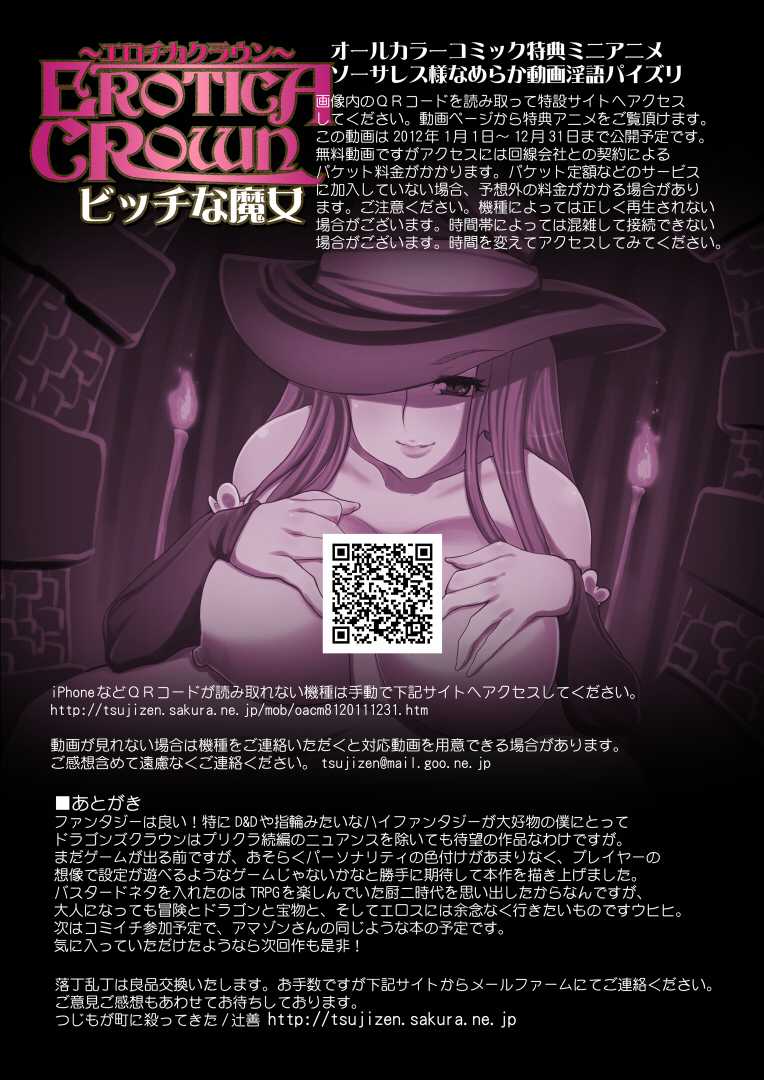 [Tsujimo ga Machi ni Yattekita!!! (Tsujizen)] Erotica Crown - Bitch na Majo (Dragon's Crown) [Digital] - Page 16