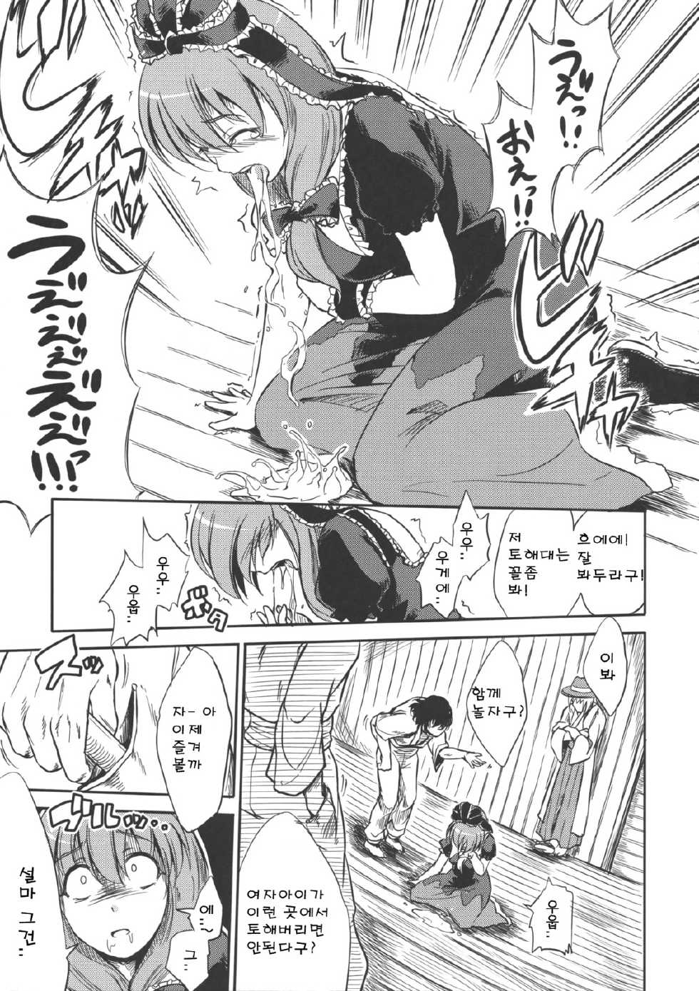 (C78) [Avion Village F (Fechi)] Yume no Soup ~Substance Dependence~ (Touhou Project) (korean) - Page 8