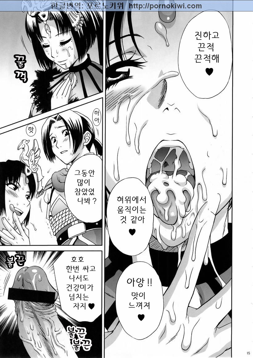 (C67) [U.R.C (Momoya Show-Neko)] In Sangoku Musou 3 (Dynasty Warriors) [Korean] - Page 14
