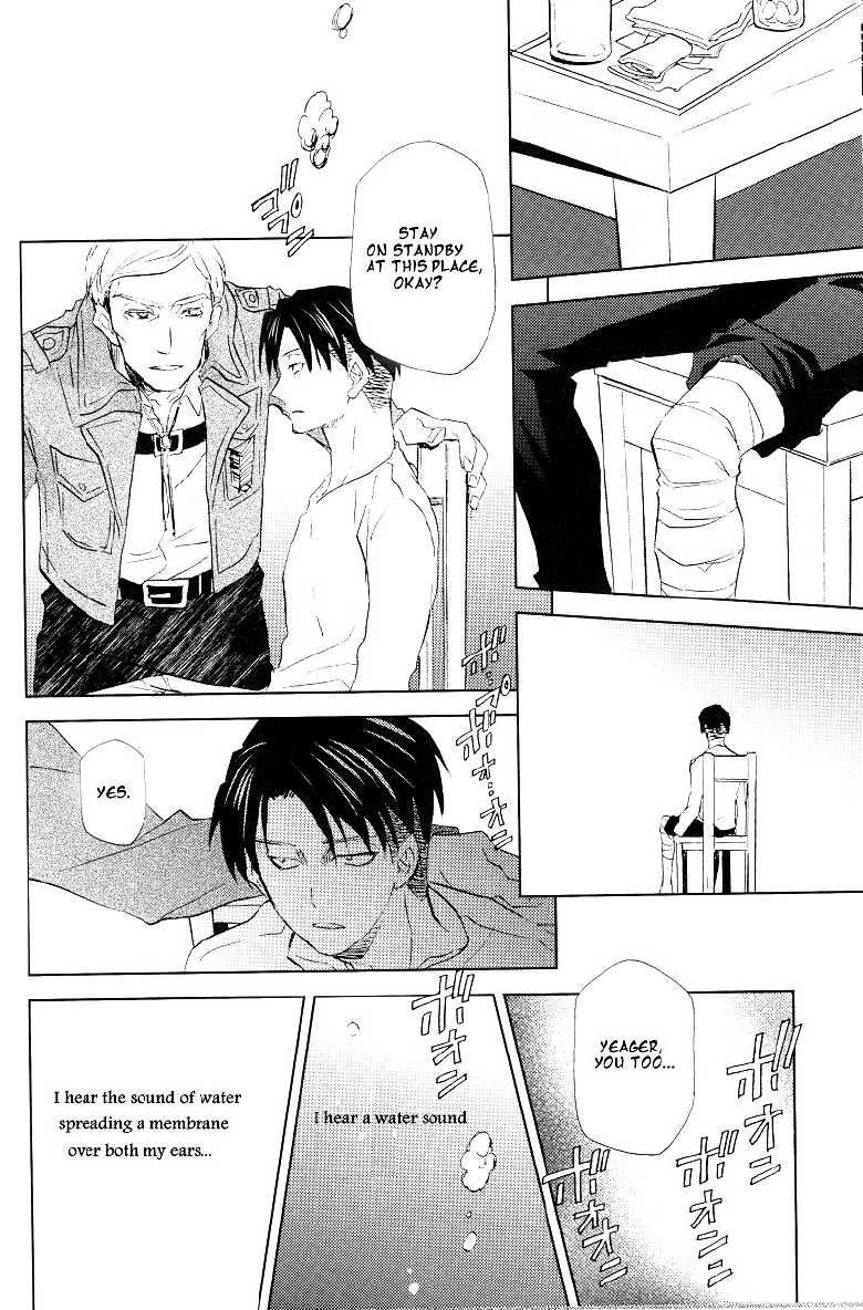 (C84) [Pink Power (Mikuni Saho)] Mizuoto no Yoru (Shingeki no Kyojin) [English] [Myth] - Page 9