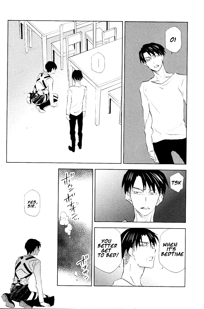 (C84) [Pink Power (Mikuni Saho)] Mizuoto no Yoru (Shingeki no Kyojin) [English] [Myth] - Page 13
