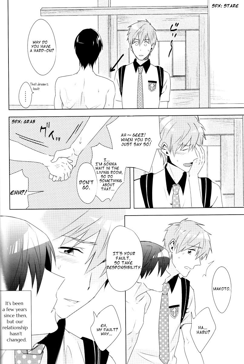 (GOOD COMIC CITY 20) [Minor (Miyuki)] Honto no Kimochi | Real Feeling (Free!) [English] [Myth] - Page 9