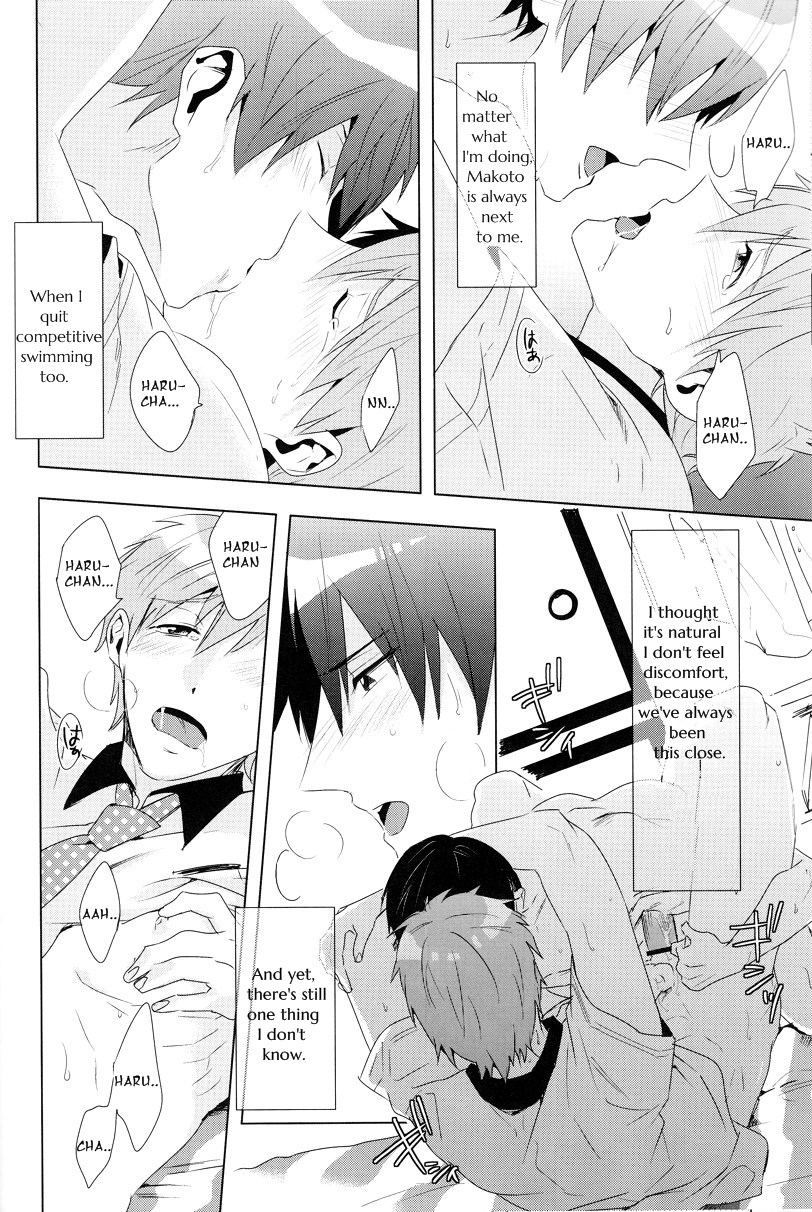 (GOOD COMIC CITY 20) [Minor (Miyuki)] Honto no Kimochi | Real Feeling (Free!) [English] [Myth] - Page 19