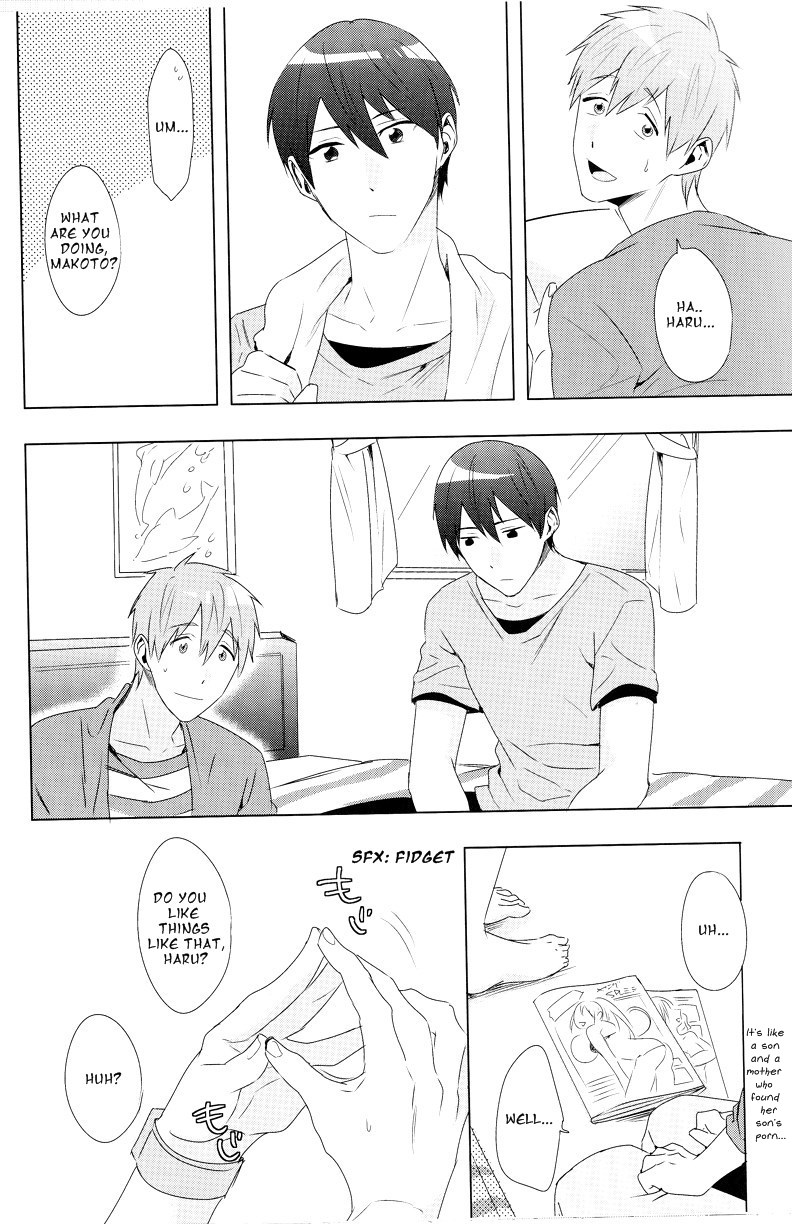 (GOOD COMIC CITY 20) [Minor (Miyuki)] Honto no Kimochi | Real Feeling (Free!) [English] [Myth] - Page 25