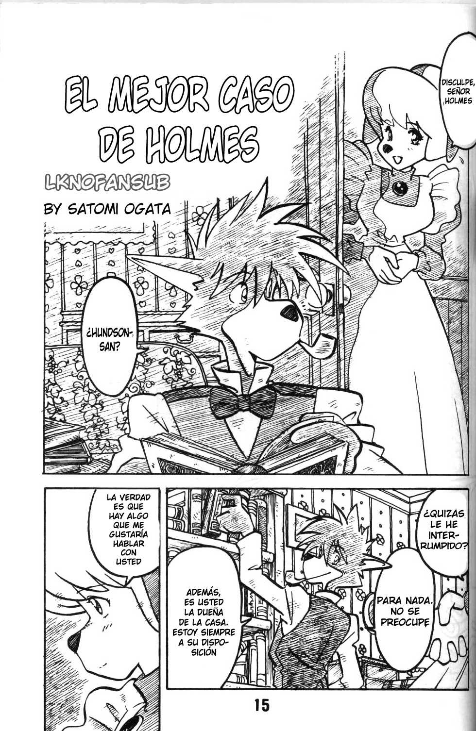 [Ogata Satomi] holmes' greatest case (Spanish) LKNOFansub - Page 2