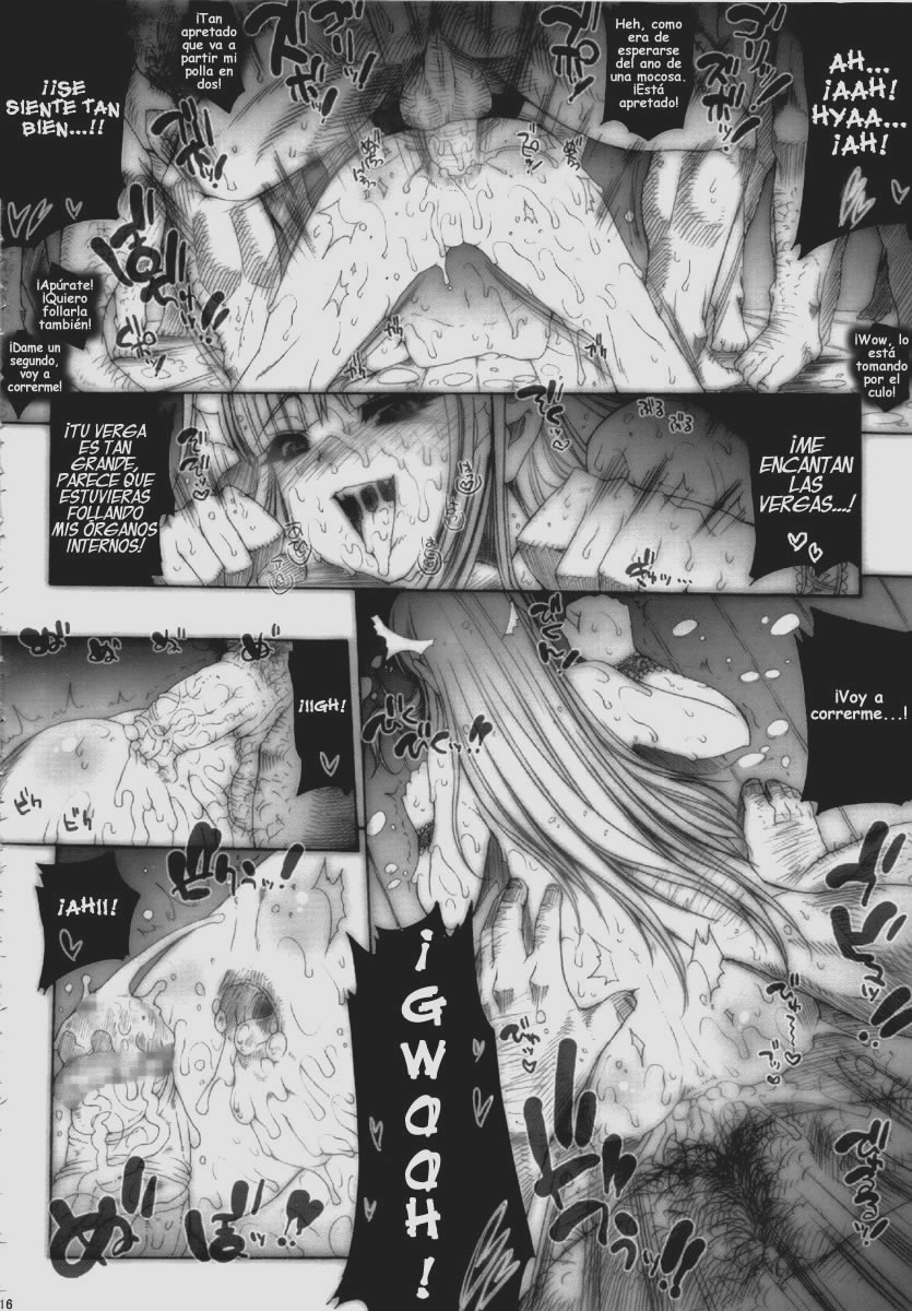 (C71) [ERECT TOUCH (Erect Sawaru)] Empress of Nosferatu (Mahou Sensei Negima) [Spanish] [KnF] - Page 16