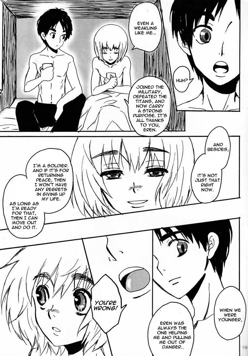 (FALL OF WALL2) [ZOOKO (Sogu ni Mana)] Reason (Shingeki no Kyojin) [English] - Page 18