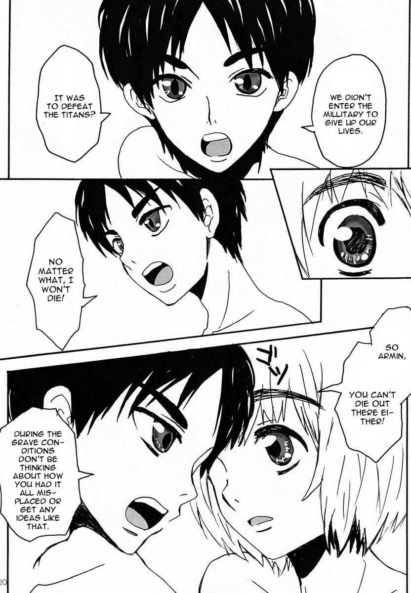 (FALL OF WALL2) [ZOOKO (Sogu ni Mana)] Reason (Shingeki no Kyojin) [English] - Page 19