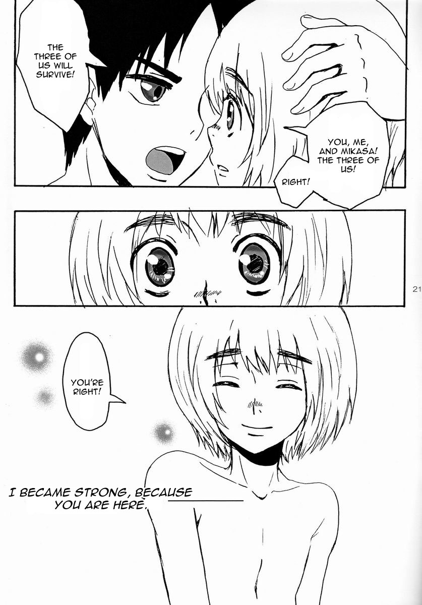 (FALL OF WALL2) [ZOOKO (Sogu ni Mana)] Reason (Shingeki no Kyojin) [English] - Page 20