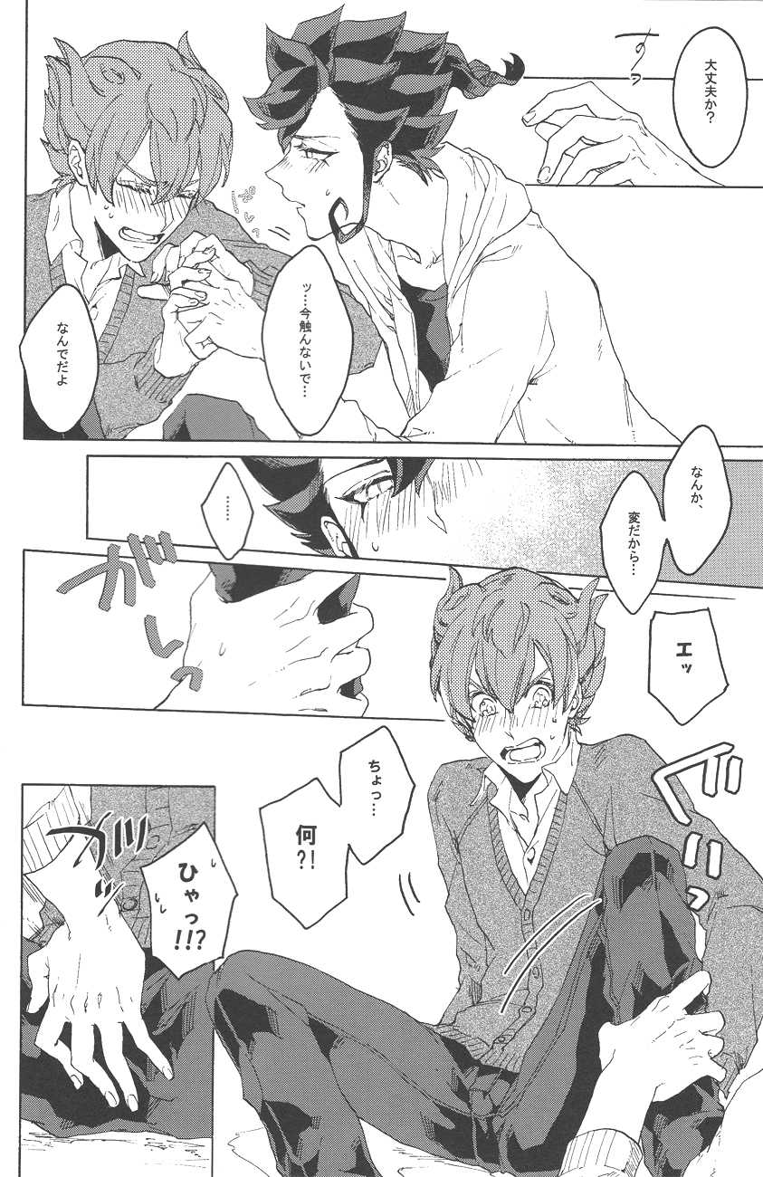 [HYSTERIC SPIDER] spring a trap (Inazuma Eleven GO) - Page 11