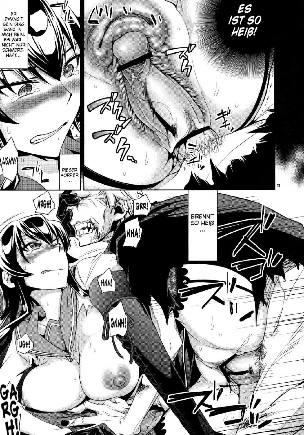 (C79) [Crazy9 (Ichitaka)] RAPE OF THE DEAD (HIGHSCHOOL OF THE DEAD) [German] {schmidtsst} - Page 10