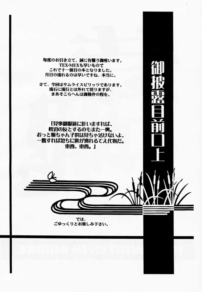 (C57) [TEX-MEX (Red Bear)] Makurabe Kanadehon Jikonzu (Samurai Spirits) - Page 3