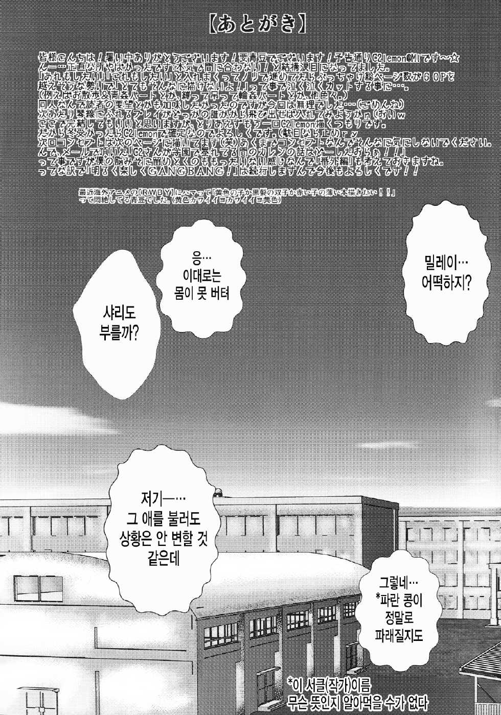 (C84) [Blue Bean (Kaname Aomame)] C2lemon@MI (Code Geass: Lelouch of the Rebellion) [Korean] [미쿠다요] - Page 27