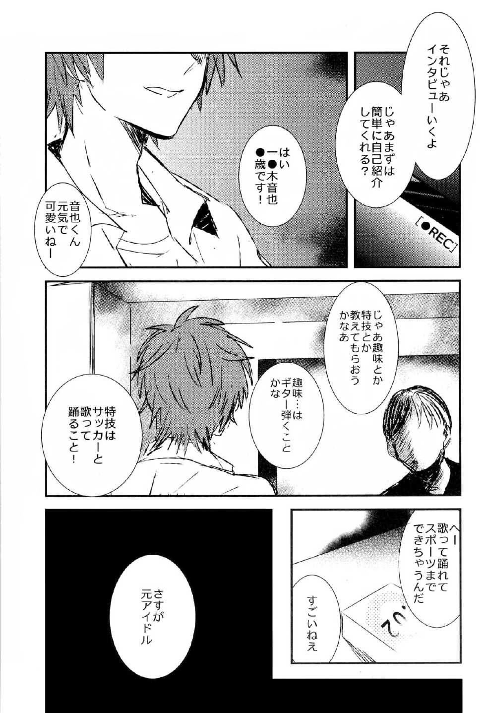 (C82) [Vivo (Morishima Chikan)] WELCOME TO CRAZY WORLD (Uta no Prince-sama) - Page 5