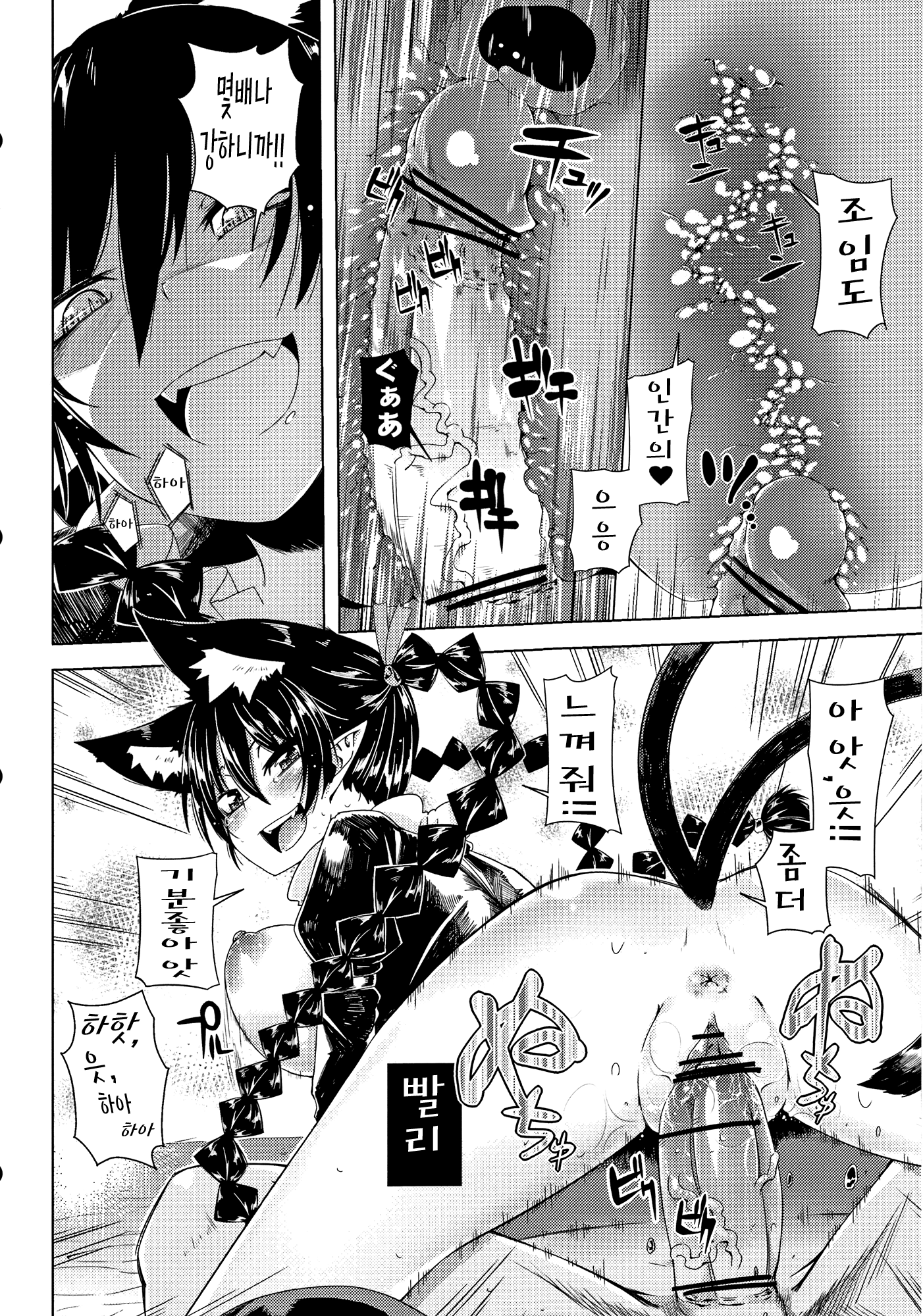 (C83) [Sakurai Dai Energy (Sakurai Energy)] Neko Jarashi - Green Cattail | 네코 쟈라시 (Touhou Project) [Korean] [Team Sorry] - Page 13