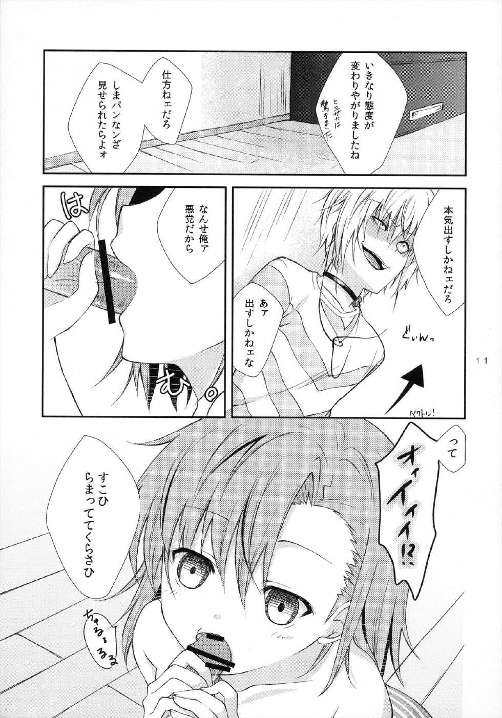 (ComicLive in Nagoya) [Cocoa Holic (Yuizaki Kazuya)] Syooga nee daro, Suki nan dakara. (Toaru Majutsu no Index) - Page 10