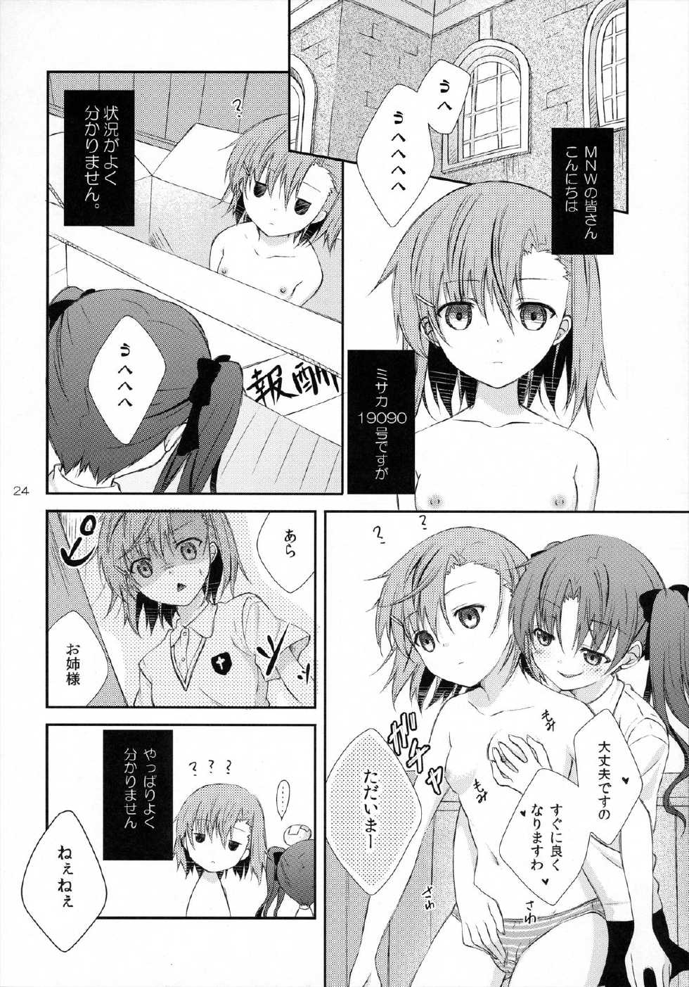(ComicLive in Nagoya) [Cocoa Holic (Yuizaki Kazuya)] Syooga nee daro, Suki nan dakara. (Toaru Majutsu no Index) - Page 23