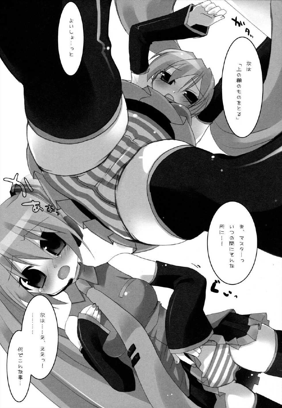 [23.4do (Sazaki Ichiri, Kazuto)] LESSON 1 (Vocaloid) [2008-01-20] - Page 5
