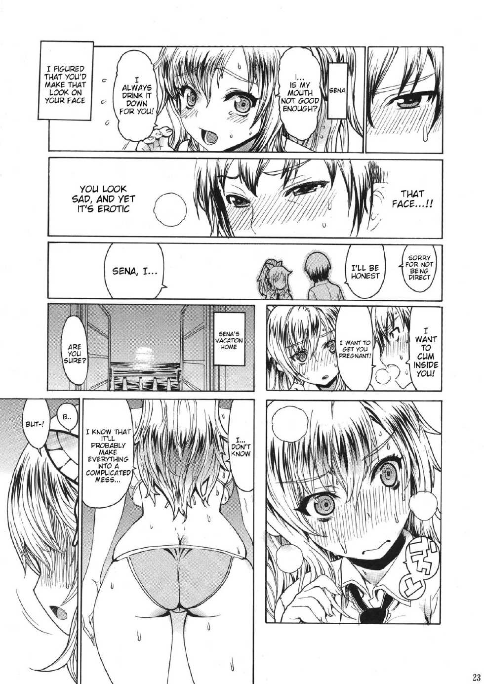 (C83) [Dorepooru (Leopard)] Leopard Hon 20 (Boku wa Tomodachi ga Sukunai) [English] {doujin-moe.us} - Page 22