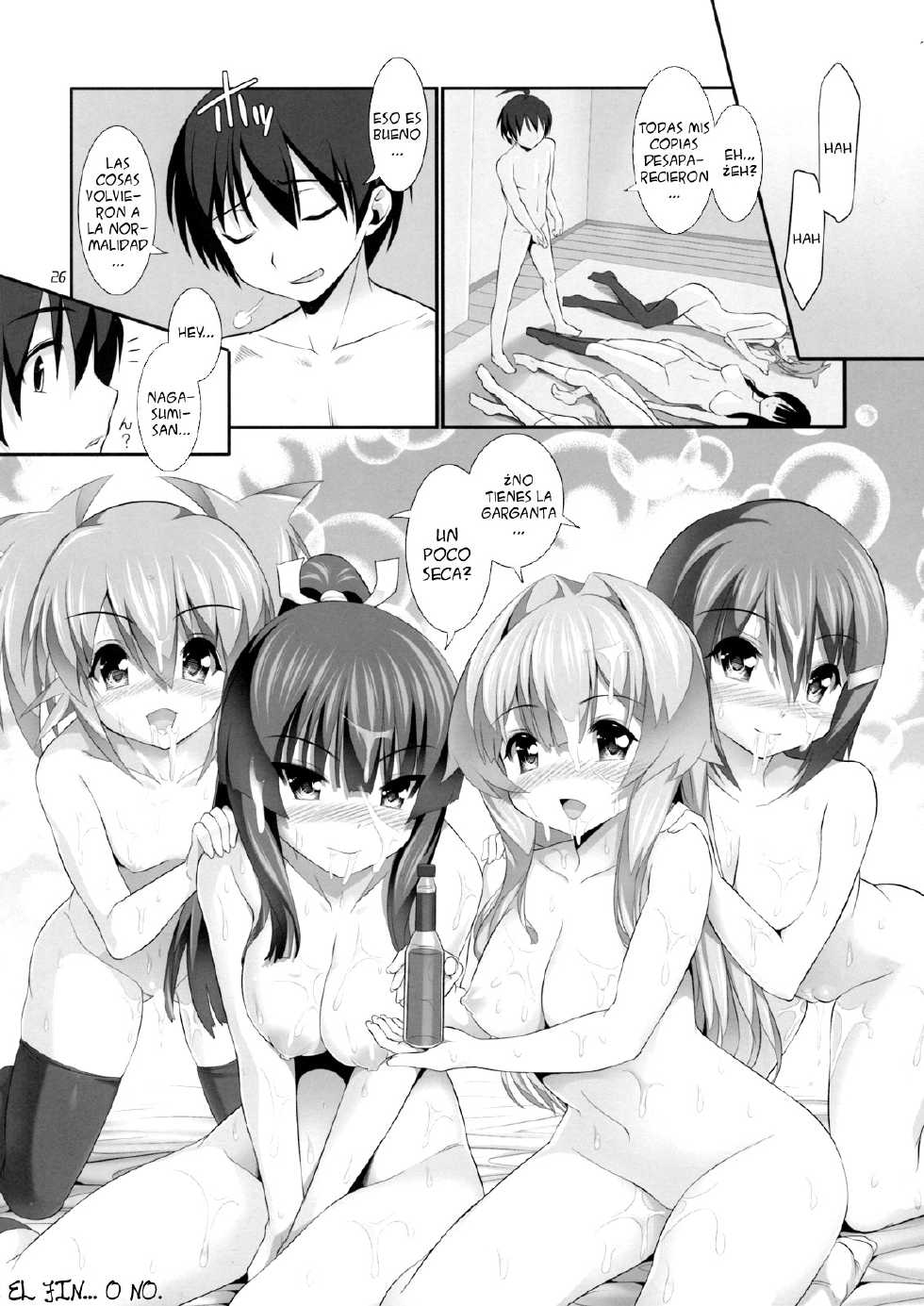 [Hikakuteki Simple na Panty (Tosh)] Nayamashi Karutetto II (Seto no Hanayome) [Español] [NknF] - Page 23