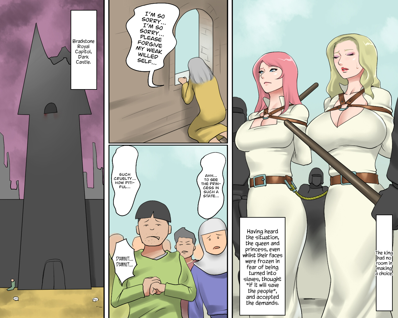 [Naya] Objet ni Sareta Oujo-sama Dorei ni Natta Ouhi-sama | The Princess turned into an Object of Art and the Queen turned into a Slave [English] =LWB= - Page 12