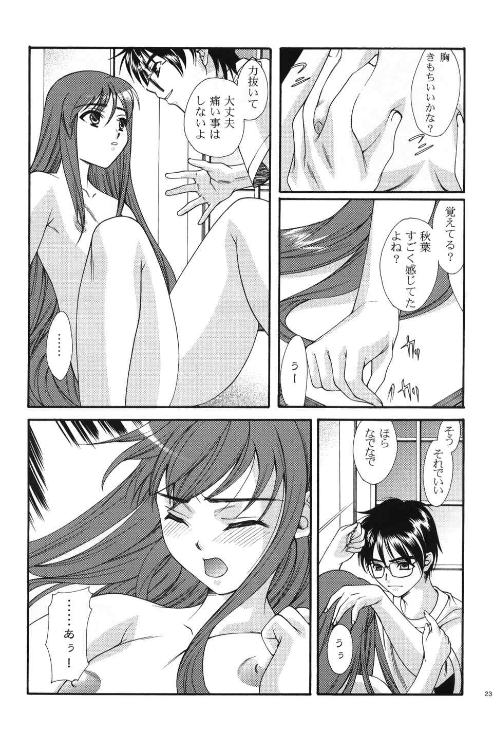 (C60) [Ren-Ai Mangaka (Various)] Tsukiyomi ~Tsukuyomi~ (Tsukihime) - Page 22