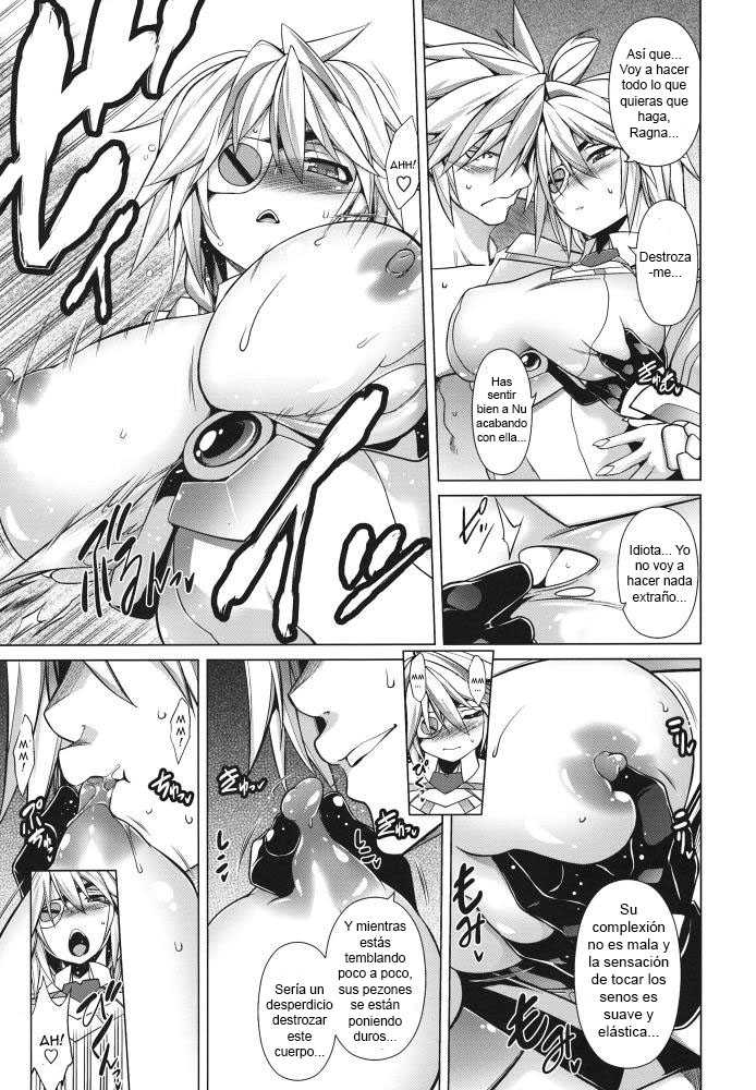 (C84) [STUDIO TIAMAT (TANABE)] BREAK BLUE DOUBLE ENGINE (BLAZBLUE) [Spanish] [DevilZombie] - Page 13