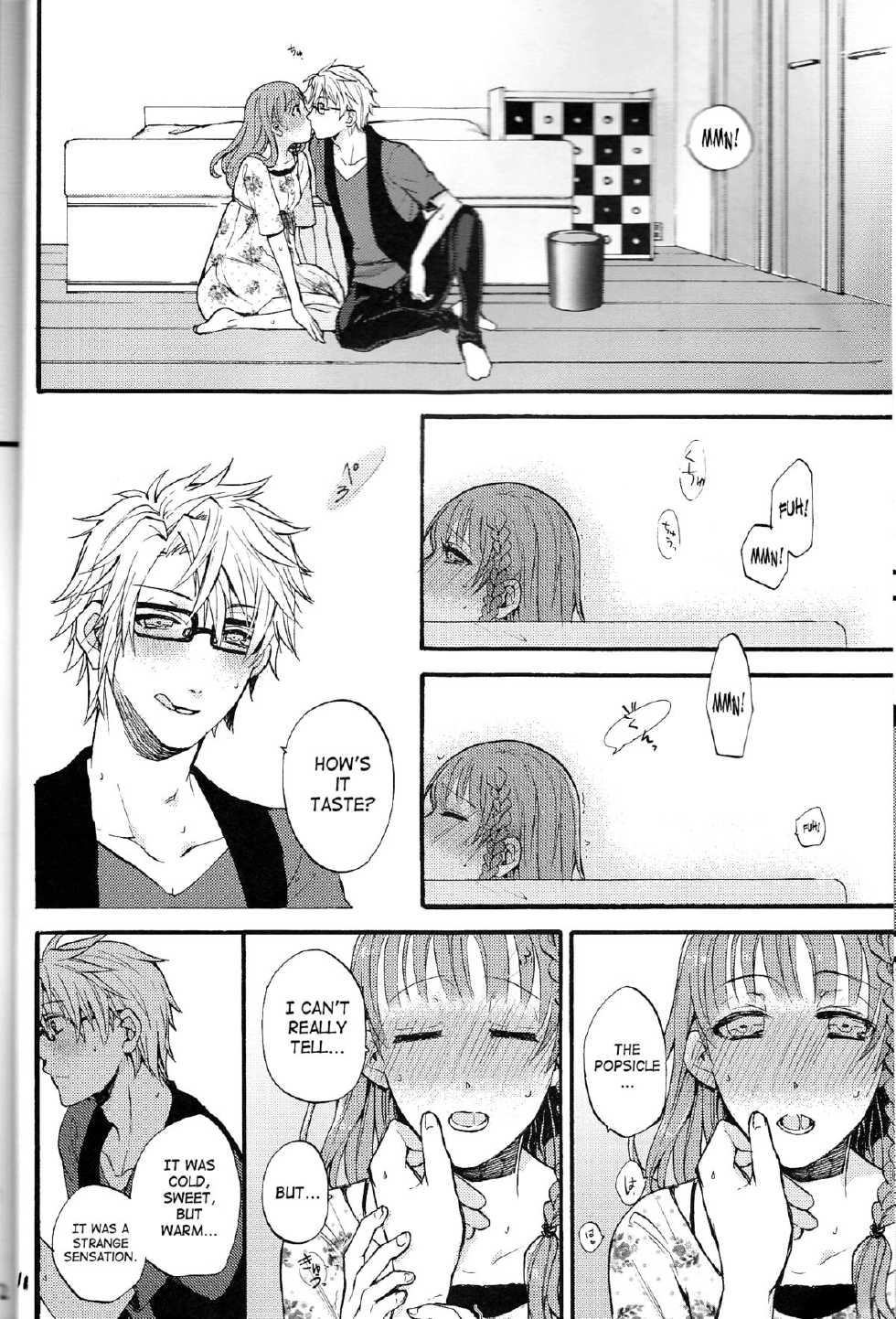 (Otomate Carnevale 4) [Beyond the SKY (Saedzuki Yuto)] Natsu ni Koishite (AMNESIA) [English] [SaHa] - Page 11