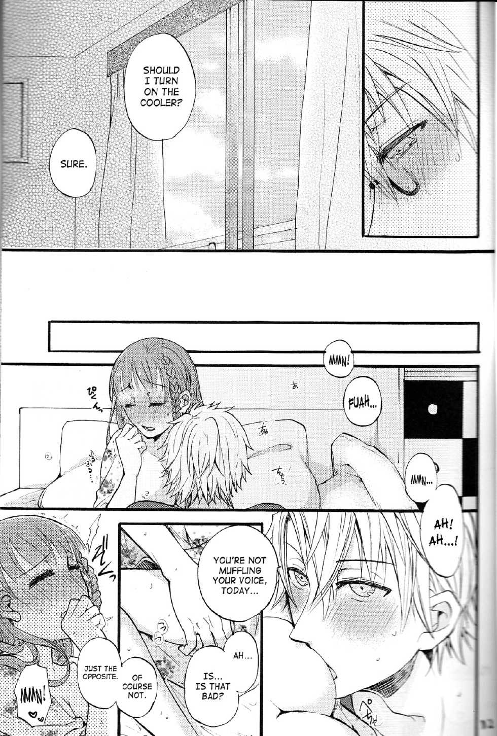 (Otomate Carnevale 4) [Beyond the SKY (Saedzuki Yuto)] Natsu ni Koishite (AMNESIA) [English] [SaHa] - Page 12