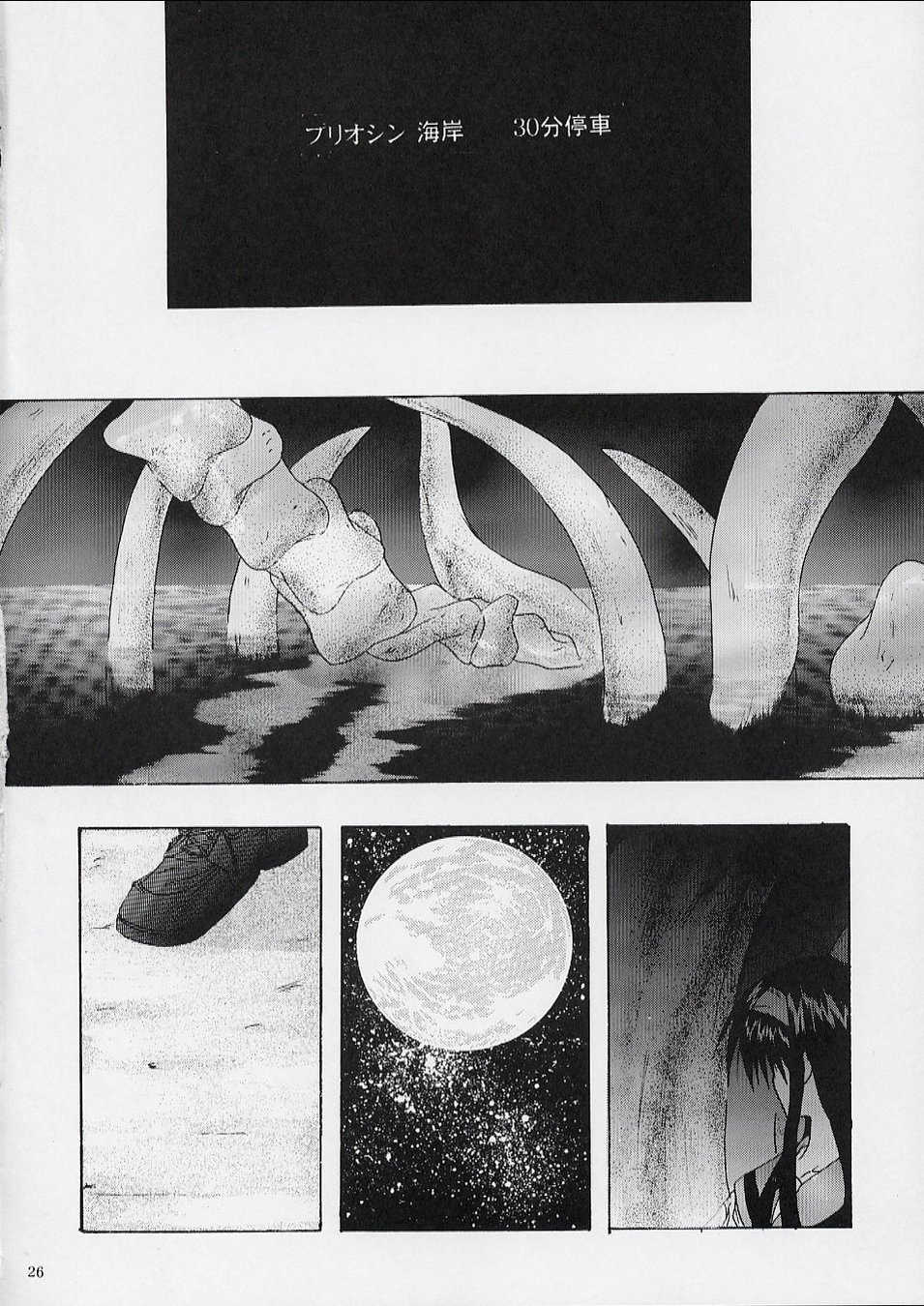 (C62) [Rough Driver (Kiriya Kyousuke)] Ginga Tetsudou no Yoru ～ The Volume on Crimson ～ (Tsukihime) - Page 25