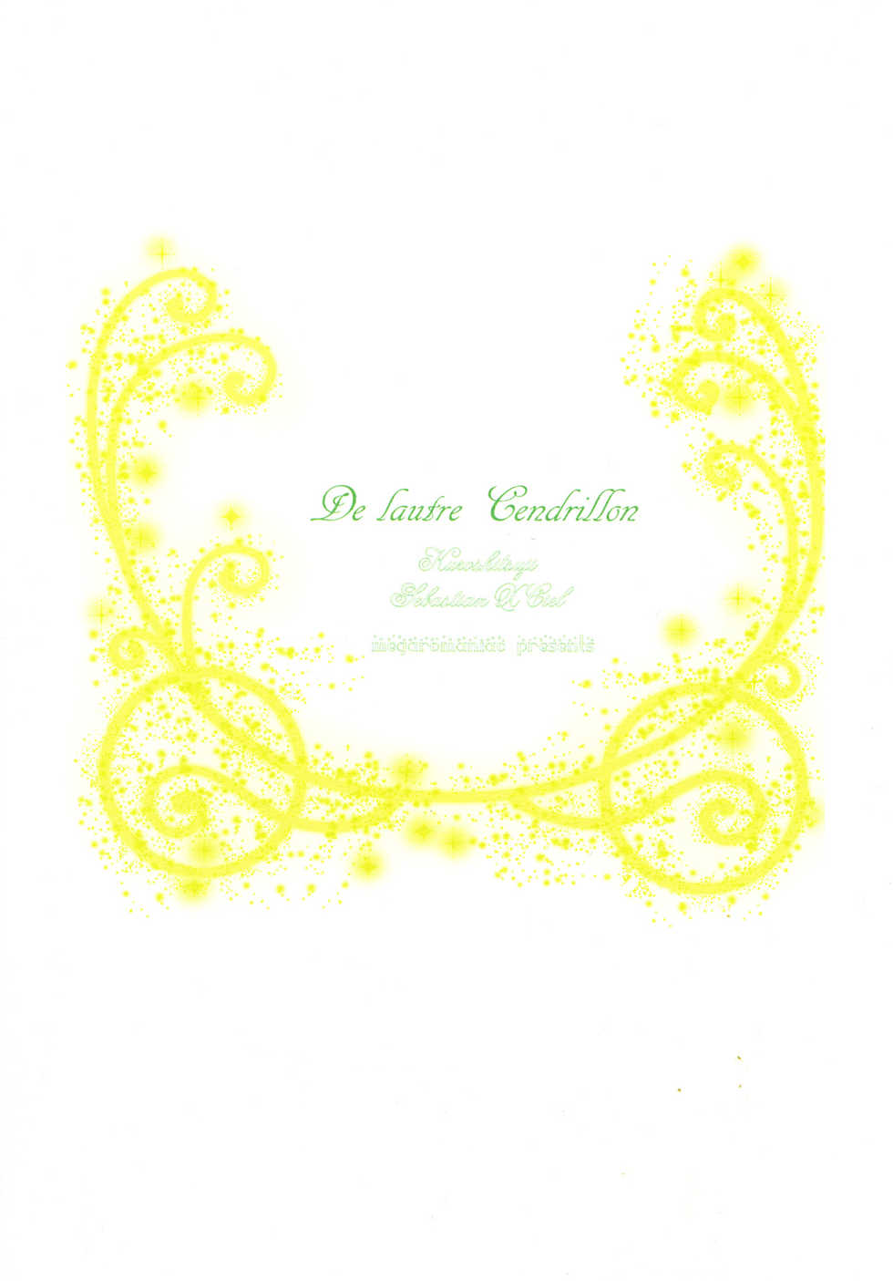 (C80) [megaromaniac (Megunoji)] De lautre Cendrillon (Black Butler) - Page 2