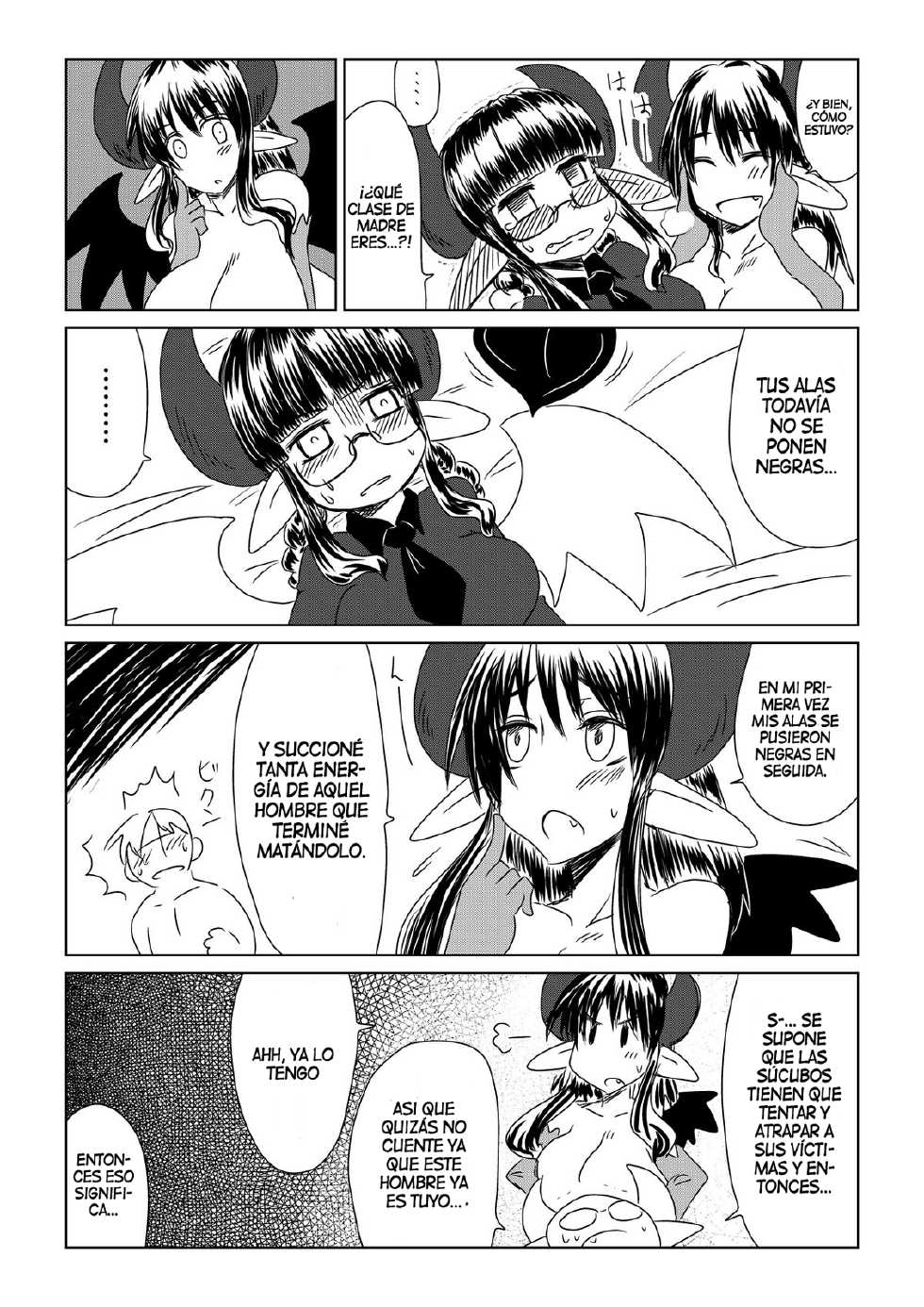 [Hroz] Shojo Succubus wa Hane ga Shiroi. | The Wings of a Virgin Succubus are White [Spanish] [Ichi no Fansub] - Page 16