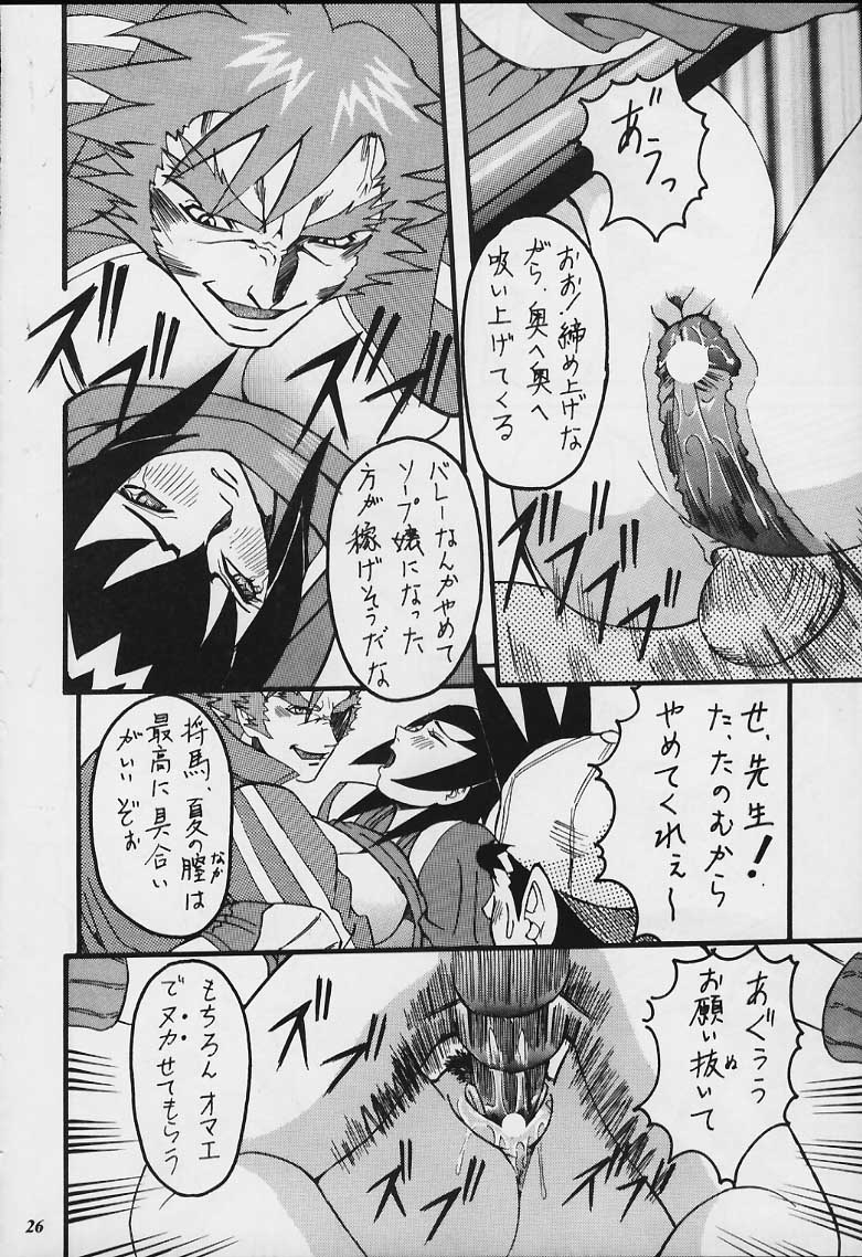 [METAL Bunshitsu (Various)] Model Justice (Rival Schools) - Page 25