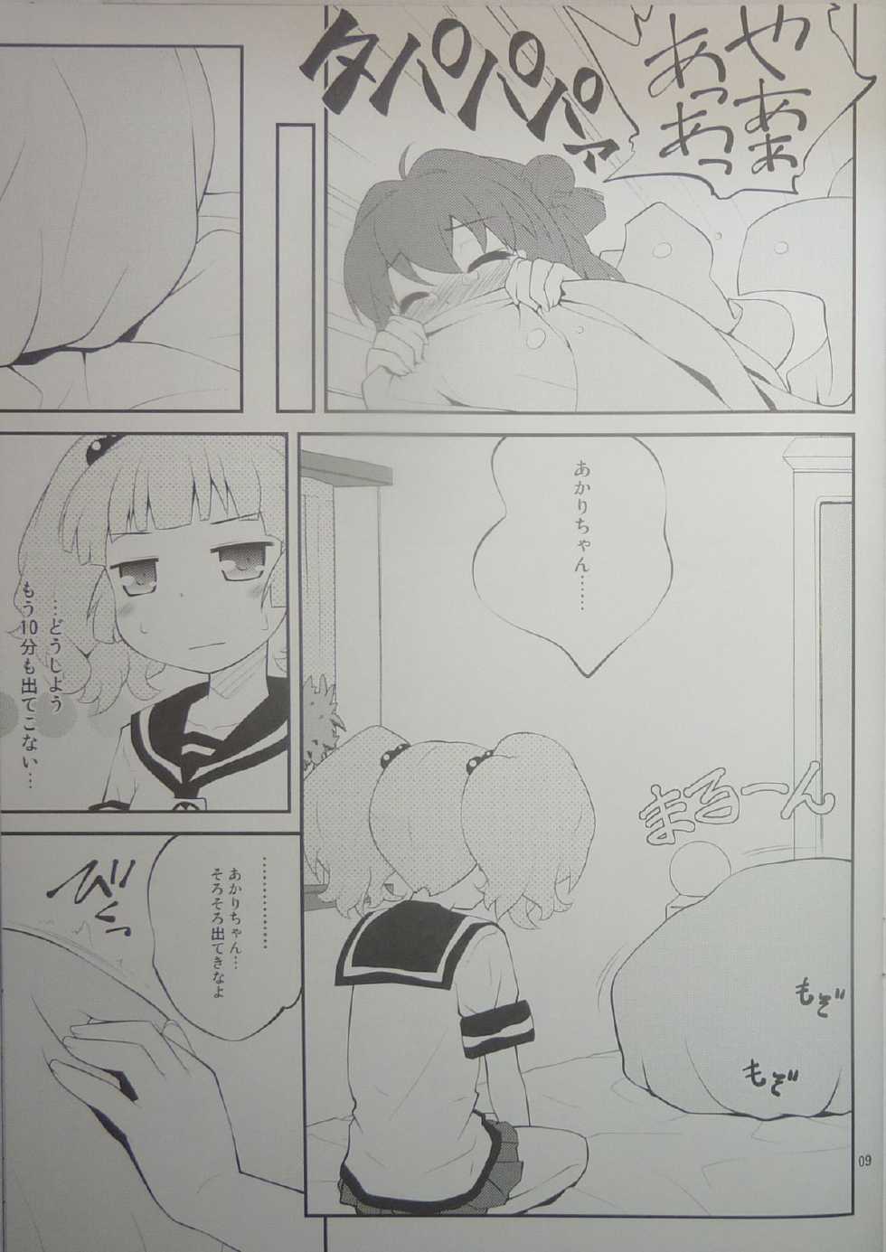 (SC61) [PuriMomo (Goyac)] Kokoapoa (YuruYuri) - Page 8