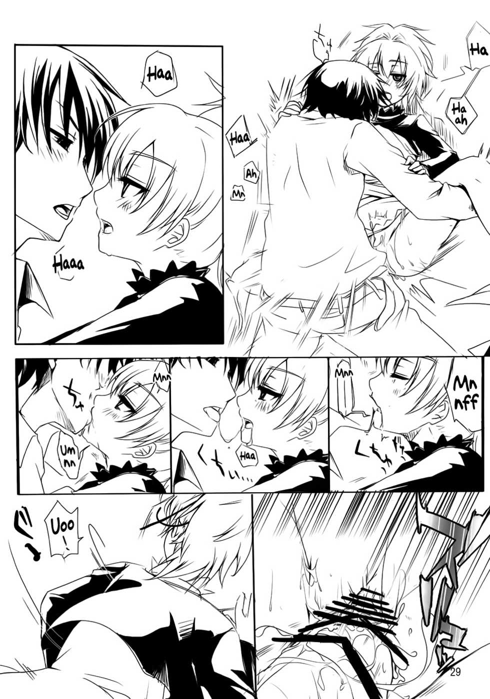 (Puniket 22) [TWILIGHT DUSK (Aikura Mahiru, Aikura Shuuya)] Yome vs Yome (DARKER THAN BLACK) [Spanish] [Taidana F@nsub] - Page 28